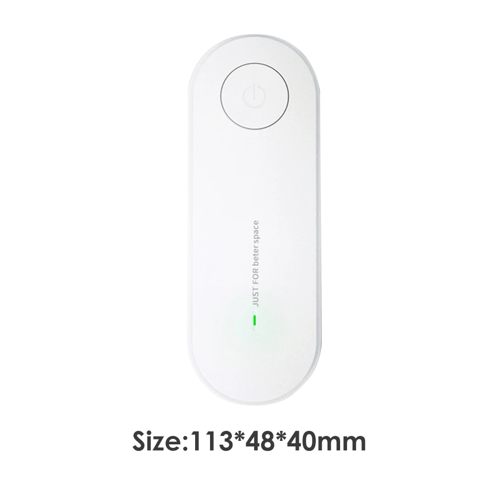 

Bathroom Air Freshener Home Air Ozone Generator Small Air Purifier Deodorizer Formaldehyde Remover
