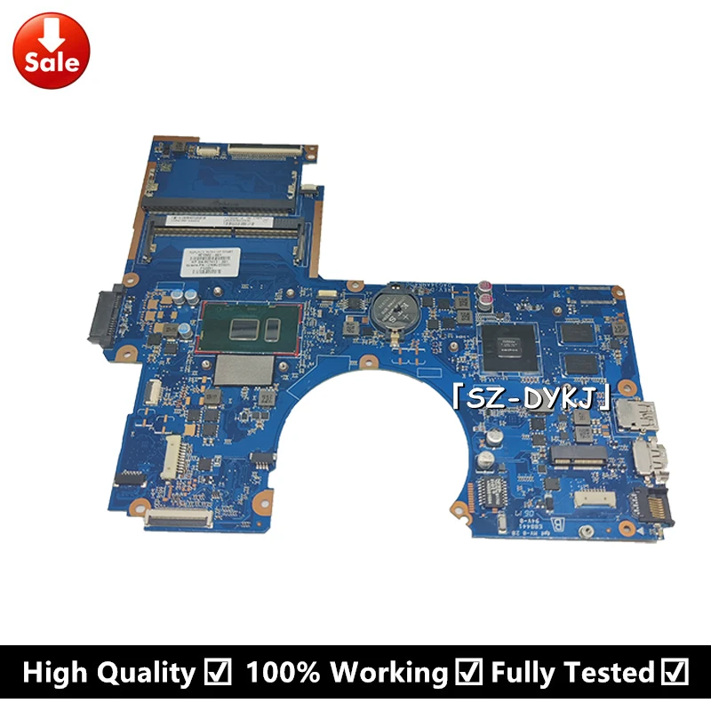 Материнская плата для ноутбука HP Pavilion 15-AU DAG34AMB6D0 907410-001 901582-001 901582-601 системная с