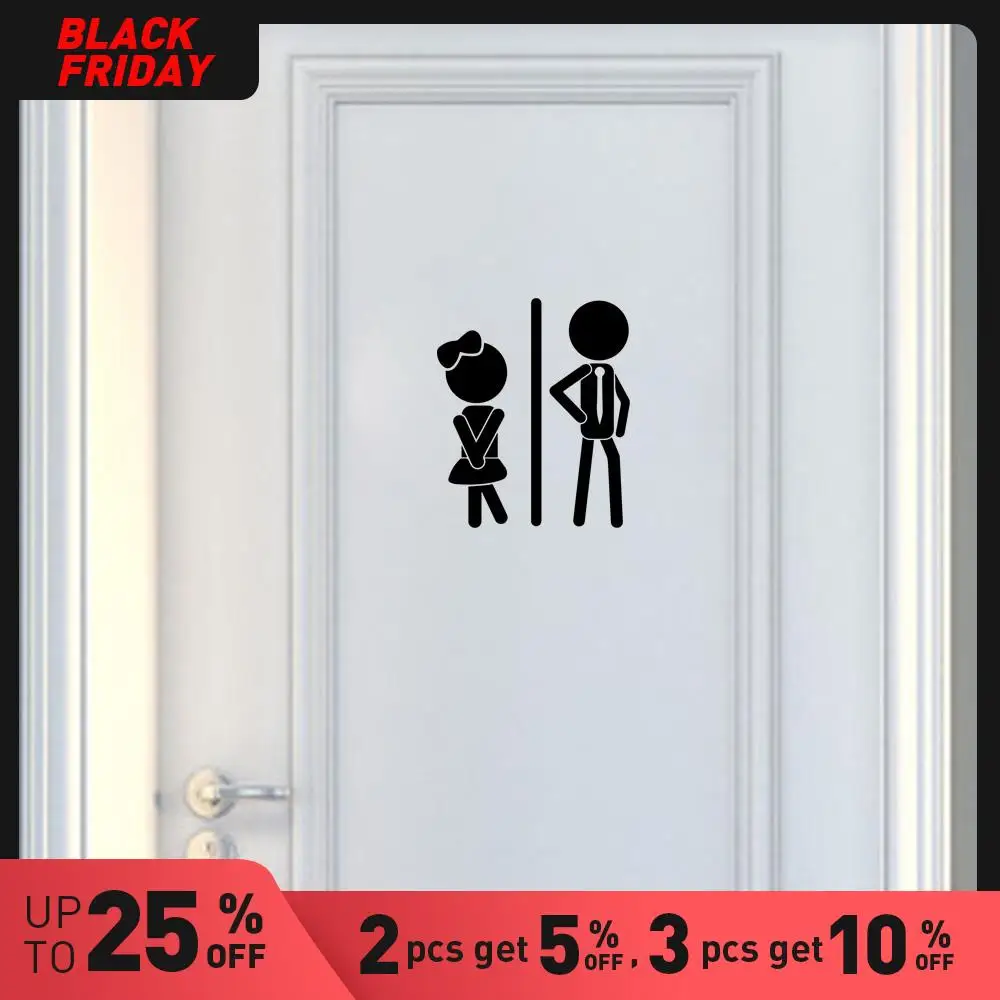 Индивидуальная Настенная Наклейка для туалета украшения дома аксессуары ванной