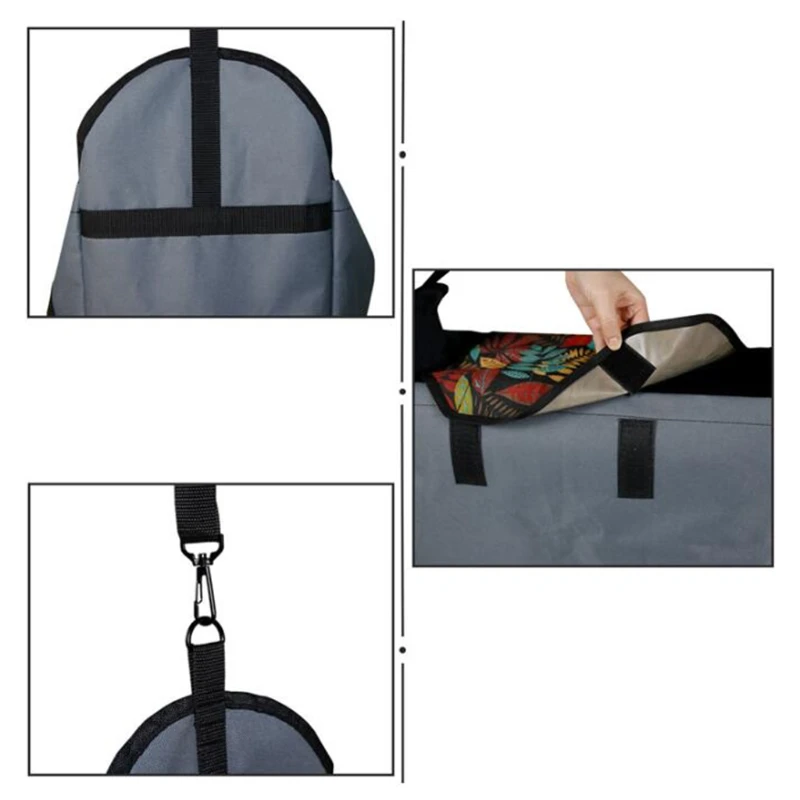 Horse Hay Storage Bag Hanging Tote with Adjustable Strap Large Capacity Slow Feeder for Horses Goat | Дом и сад