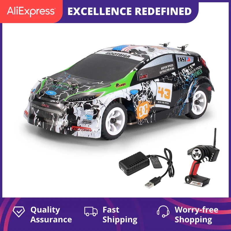 

WLtoys K989 четырехколесный привод с дистанционным управлением, автомобильное зарядное устройство, электрические игрушки, мини-гоночный автомо...