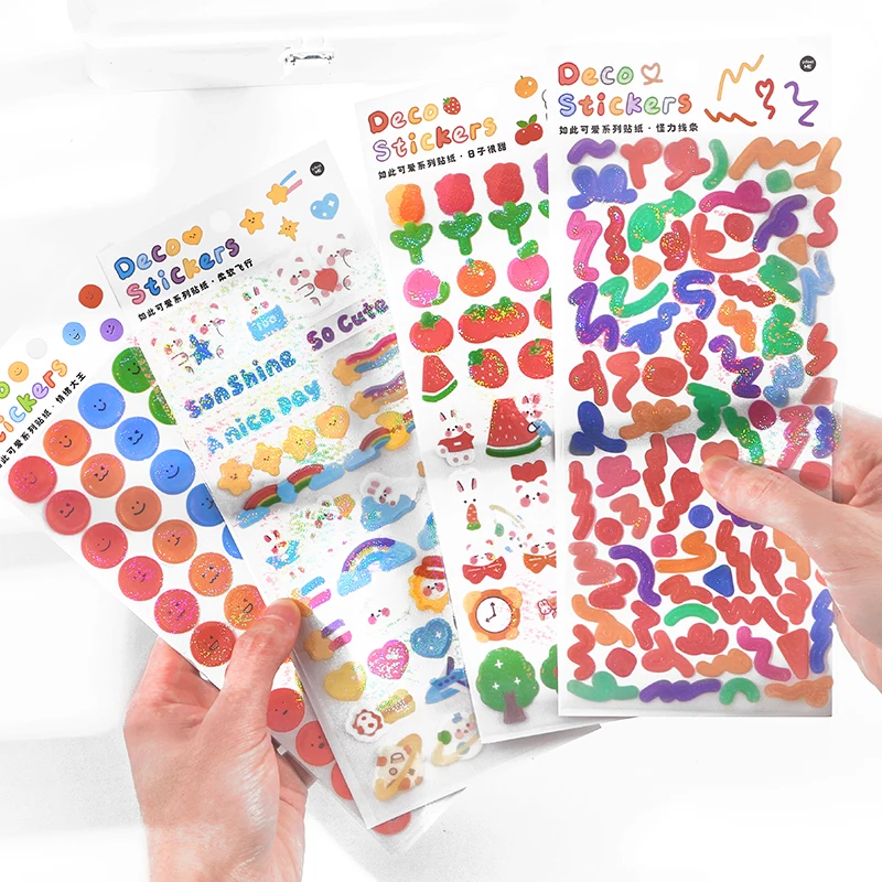 PET лента Водонепроницаемая наклейка с украшениями милые DIY украшения Скрапбукинг