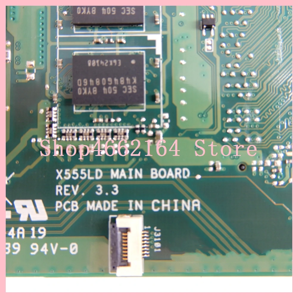 

X555LJ LVDS interface 4G RAM REV:3.3 GT920M/1G Motherboard For ASUS X555L A555L K555L F555L W519L X555LD X555LJ Laptop Mainboard
