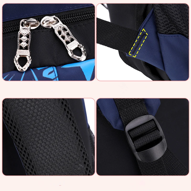 Детские школьные портфели на колесиках для мальчиков и девочек съемные рюкзаки