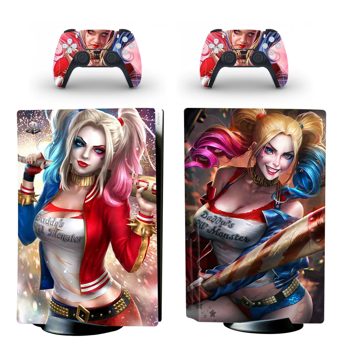 

New Film PS5 Standard Disc Skin Sticker Decal Cover for PlayStation 5 Console and 2 Controllers PS5 Skin Sticker