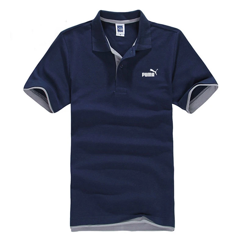 

2021 Size S-3XL Brand New Men's Polo Shirt High Quality Men Cotton Short Sleeve Shirt Brands Jerseys Summer Mens Polo Shirts