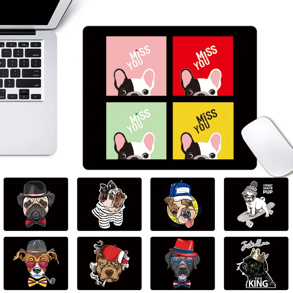

Gaming Mouse Pad Computer Mousepad Waterproof Universal Laptop Desktop Non-slip PC Mouse Mat with Dog Series