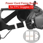 Мини-Шнур питания для DJI FPV Goggles V2, фиксирующая Пряжка, кабель для передачи данных, линия управления хранением, анти-ослабление, аксессуары для портативного дрона