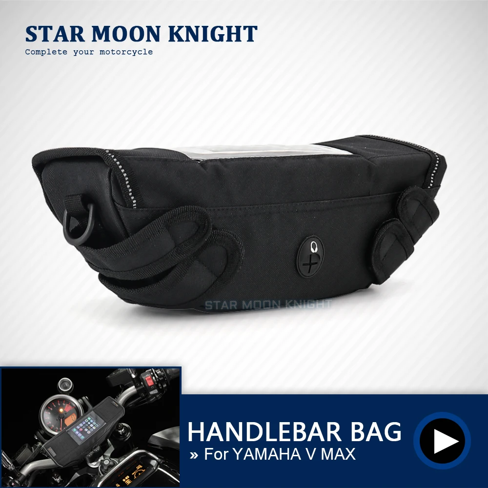 

Motorcycle Accessories Waterproof Bag Storage Handlebar bag Travel Tool bag For YAMAHA VMAX V MAX vmax