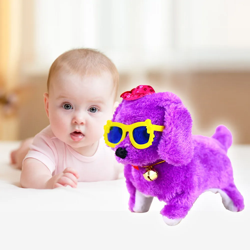 

New Music Light Cute Robotic Electronic Walking Pet Dog Puppy Kids Electronic Dog Toys Children Christmas Decoration Xmas Deco#4