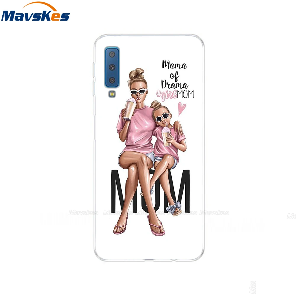 51 Силиконовый чехол для samsung Galaxy A7 чехол A750 A750F чехол 6,0 'TPU чехол для телефона samsung A 7 750 750F Fundas Coque - Цвет: 51