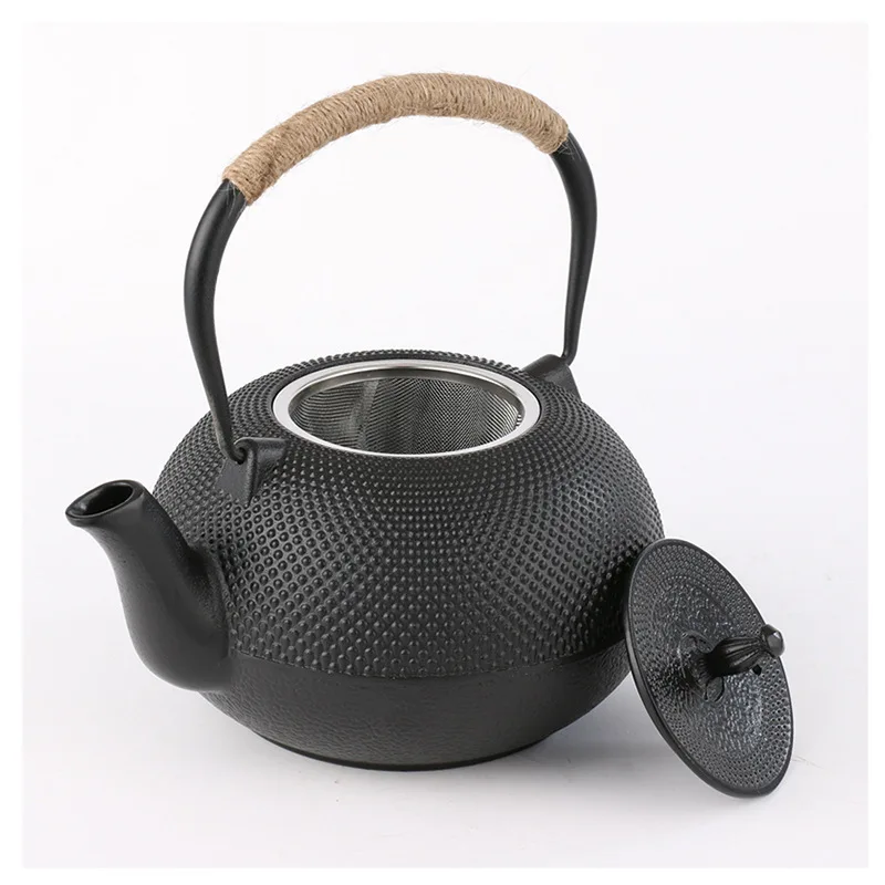 Чугунный чайник 1 2 л чугунный старинный из чугуна для кипячения воды горячий