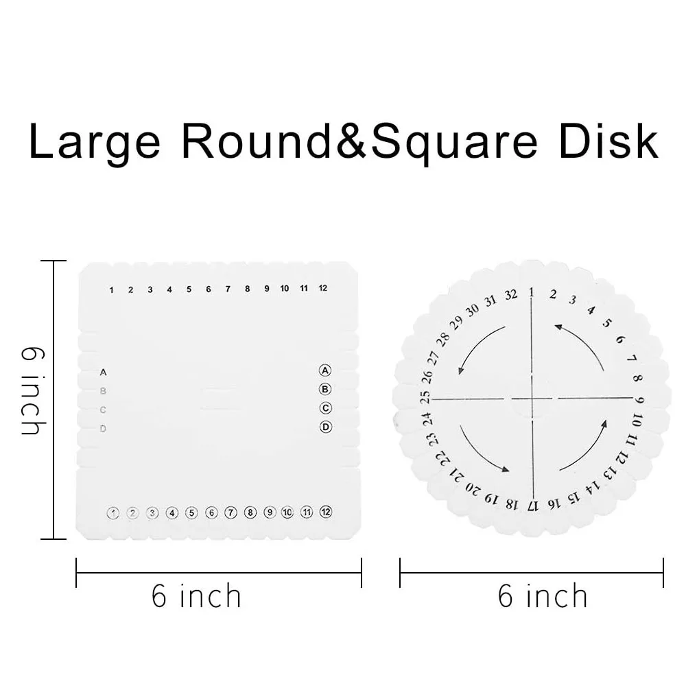 Плетеный шнур Kumihimo плетеный диск плетеная пластина для браслетов сделай сам