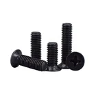 Винт Phillips с потайной головкой, винт из углеродистой стали для ноутбука Lenovo, Samsung, M1.2, M1.4, M1.6, M1.7, M2, M2.5, M3, M4, M5, 50 шт.