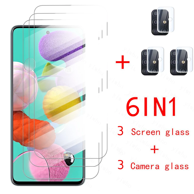 

Защитное стекло для Samsung A51, Защитное стекло для Samsung Galaxy A71, пленка для объектива камеры на Sunsung A31, закаленное стекло