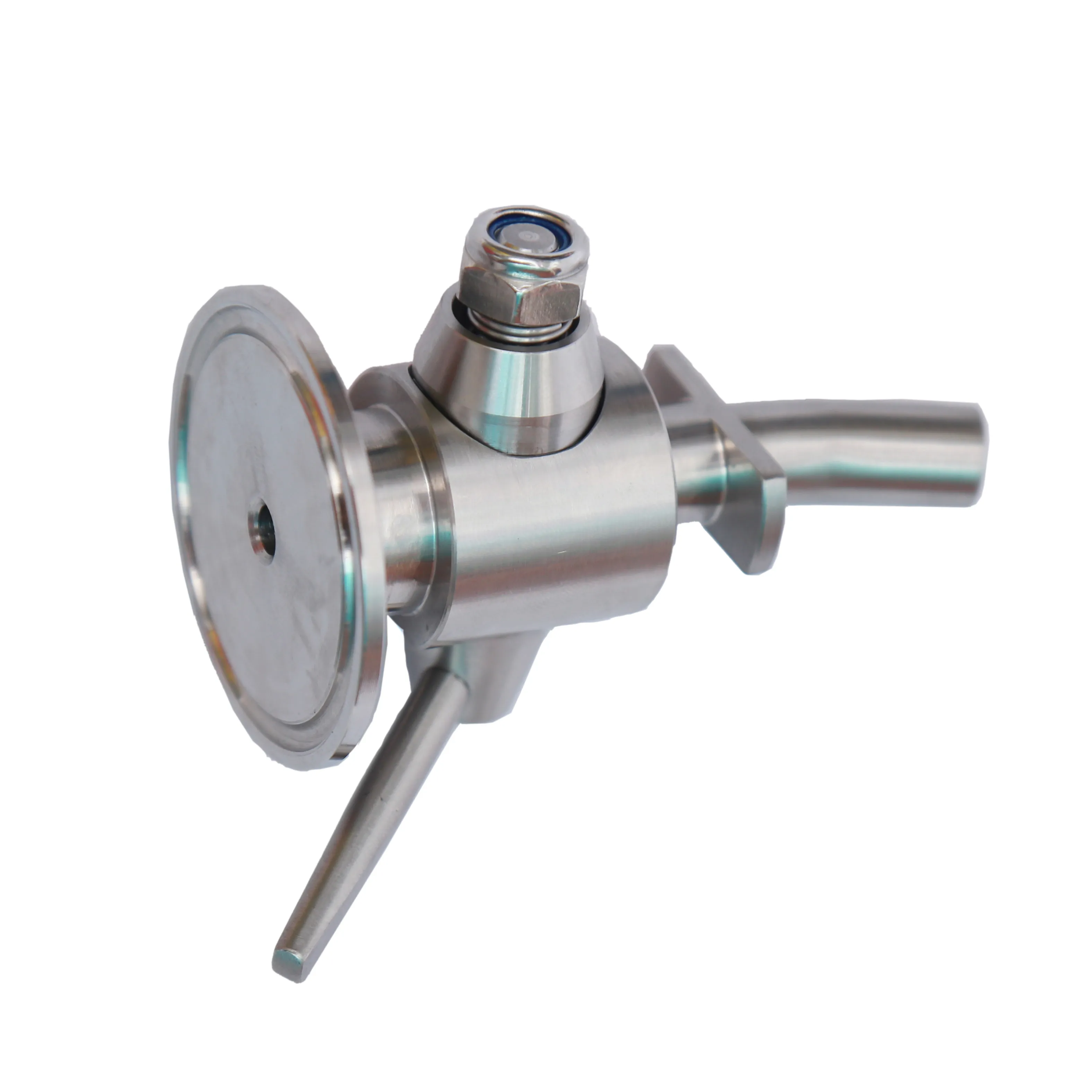 

Quick pack sampling valve for brewing equipment
