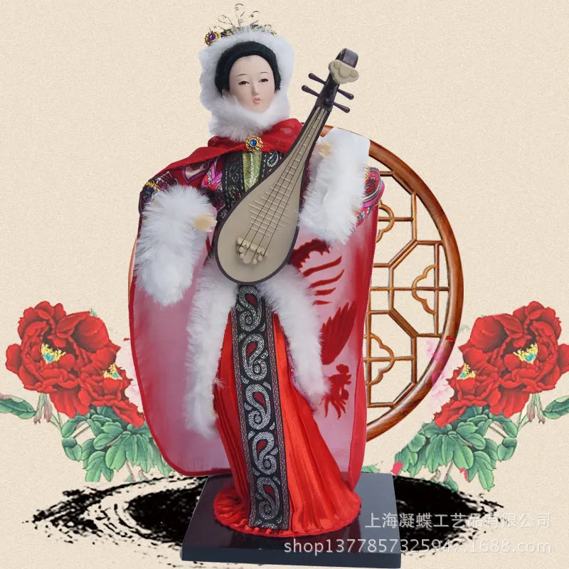 Высотой 30 см в китайском стиле четыре древние красавицы Yang Guifei Xishi норковая
