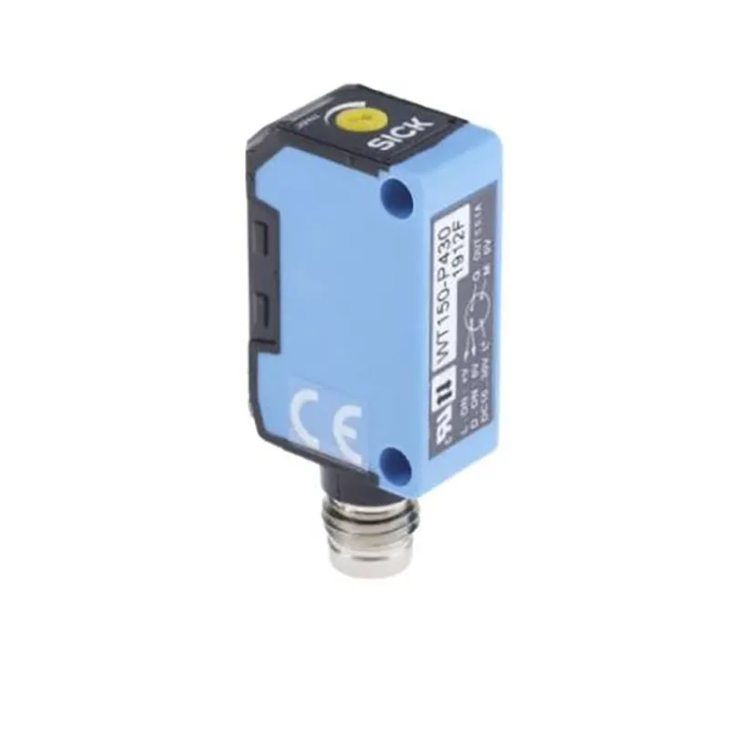 

WT150-P430 photoelectric sensor block diffuse output type PNP detection range of 10-250mm new original genuine WT150-P430