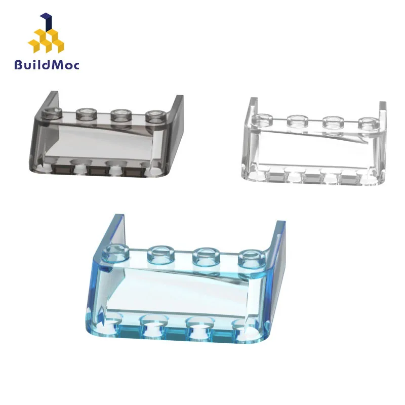 

BuildMOC 6238 4x4x1 car glass ldd 6238 For Building Blocks Parts DIY Construction Classic Brand gift Toys