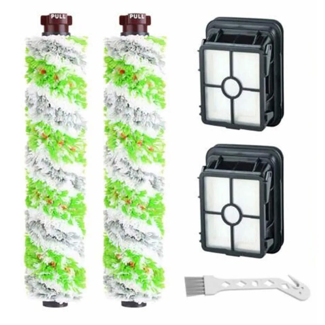 

Pet Vacuum Brush 2x Pet Brush 1866 Filter For Bissell Crosswave 1785 2306 1608683 1608684 Household Cleaning Animal Hair Filter