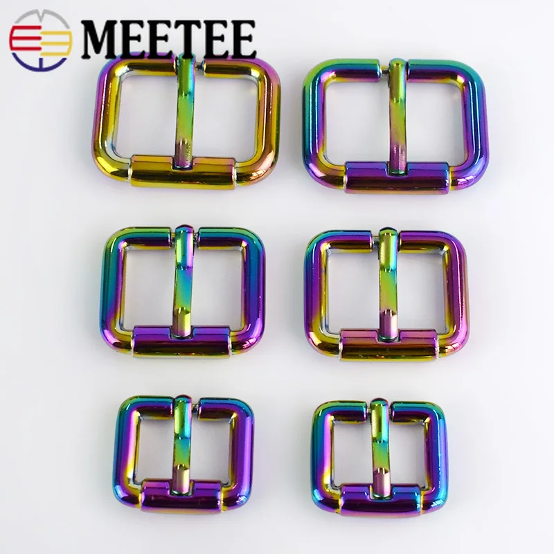 Meetee 4 шт. 20/25/32 мм Металлические пряжки для ремня фурнитура декора сумок одежды