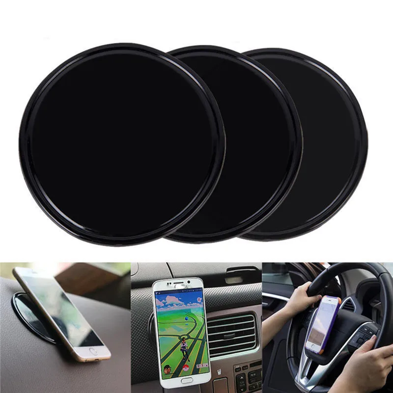 5/10 Pcs Universal Magic Rubber Multi-Function Wall Sticker Pad Mobile Phone Holder Car Bracket Pods Gel Pads 5cm