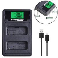 powertrust enel14 en el14a en el14 en el14 lcd usb battery charger for nikon p7800p7100d3400d5500d5300d5200d3200d3300