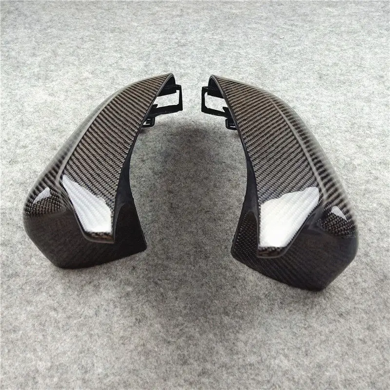 1 пара новая модель корпус для зеркала заднего вида из углеродного волокна BMW 3