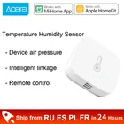 Беспроводной датчик температуры и влажности Xiaomi Aqara zigbee, гигрометр, термометр, датчик влажности mijia для умного дома