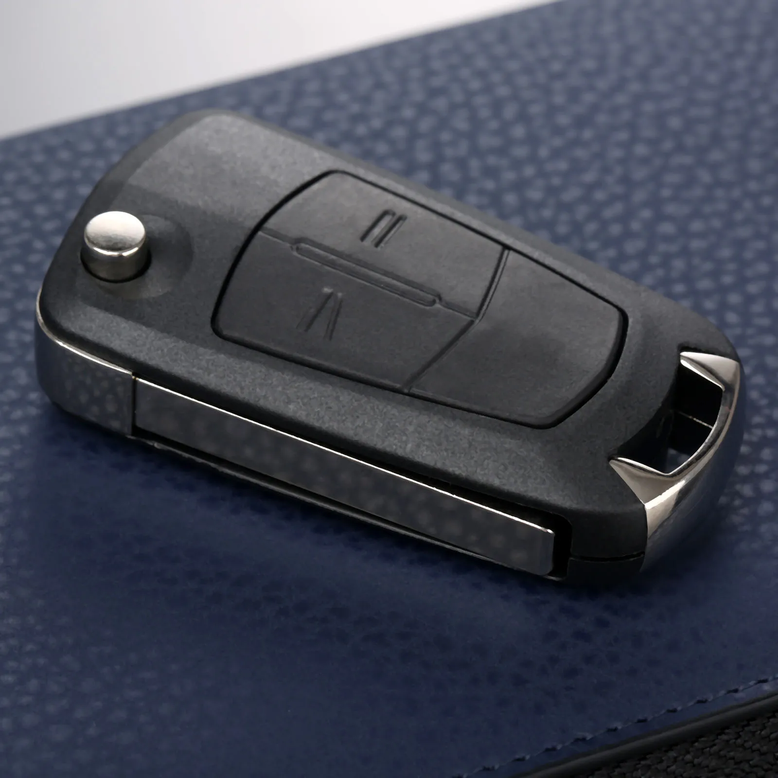 2 кнопки Авто Флип складной пульт дистанционного ключа автомобиля чехол Fob для