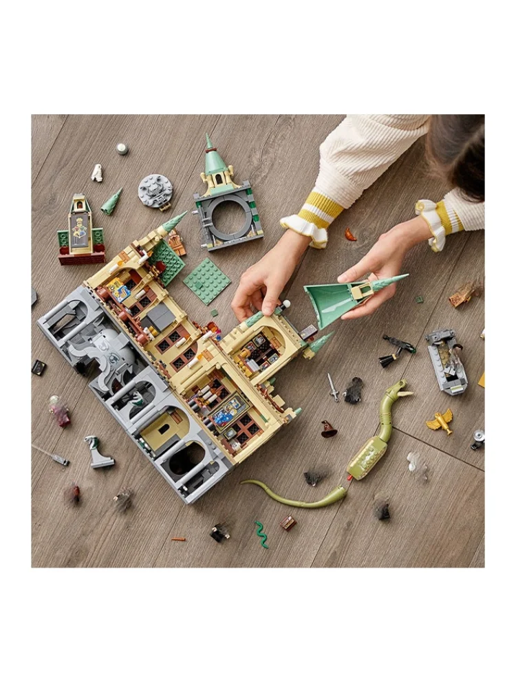 

1176pcs FamousMovie 76389 Chamber of Secrets Building Model Building Blocks Children's Educational Toys Christmas Birthday Gifts