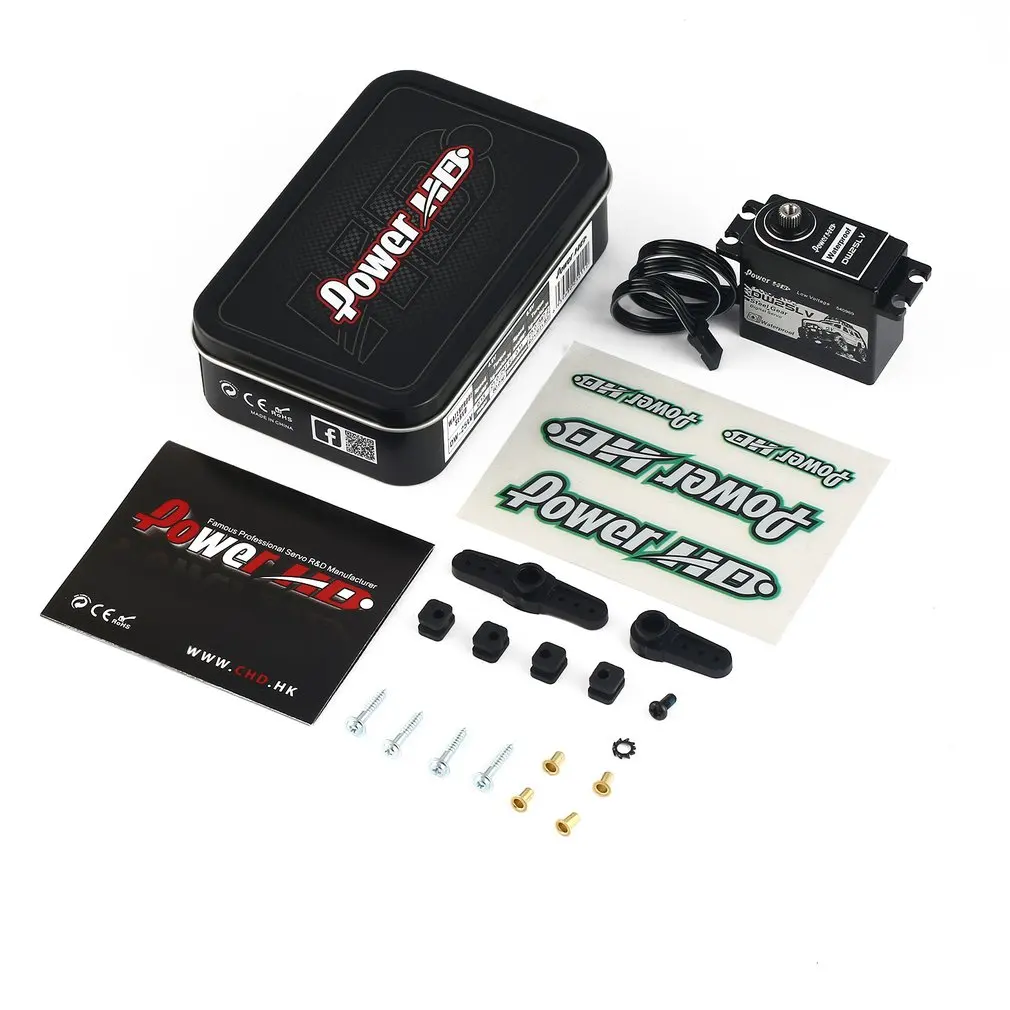 Фото Мощность HD DW-25LV Водонепроницаемая металлическая передача цифровая Coreless Servo с 25 кг Мощность HD DW-25LV Водонепроницаемая металлическая передача цифровая Coreless Servo с 25 кг
