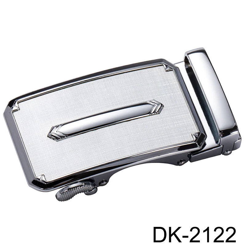 DK-2122 Брендовые Дизайнерские мужские автоматические пряжки для ремней для мужчин, модные, с трещоткой на ремне, золотые, мужские, Ceinture Homme Marque Kemer Cinto - Цвет: DK-2122