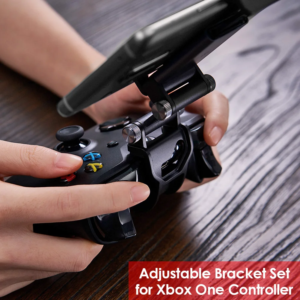 adjustable mobile phone holder electronic machine accessories stretchable cell phone clip mount for xbox oneelite controller free global shipping