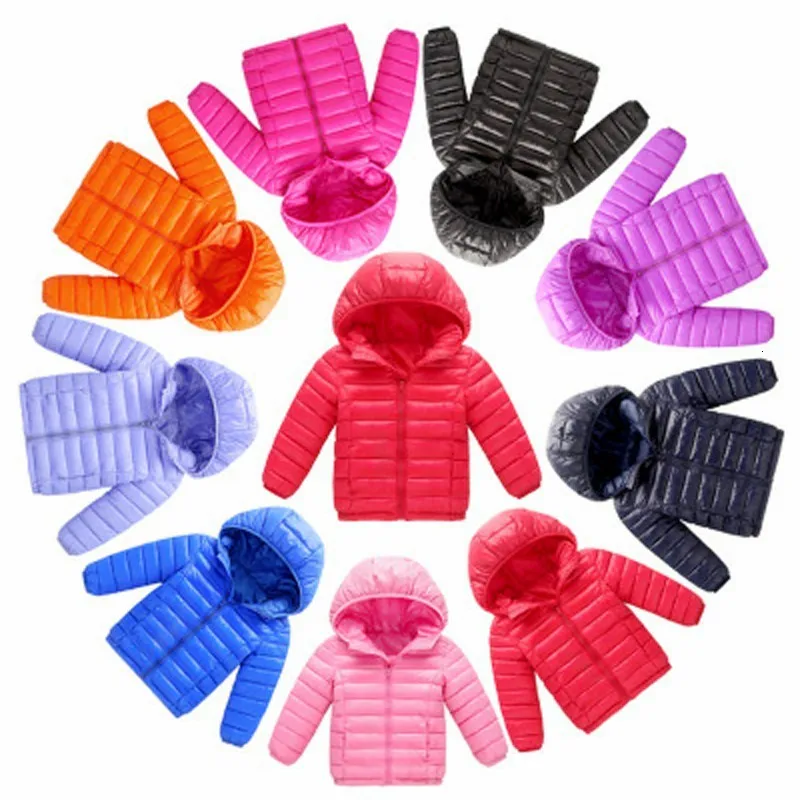 Осенне зимняя новая теплая куртка для маленьких детей и мужчин Детская легкая из