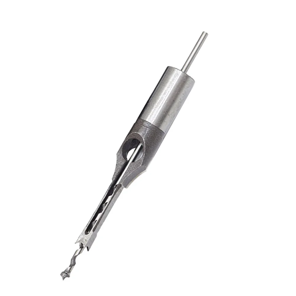 

6 мм квадратное отверстие, Самоцентрирующийся шарнир, сверло, дырокол, инструмент для обработки дерева (серебристый)