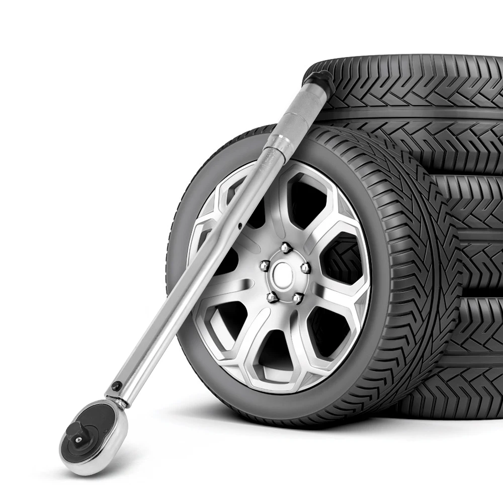 Динамометрический ключ 1/2 дюйма Квадратный привод 28 210N.m двусторонний