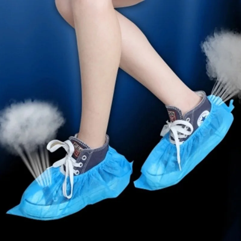 

2021 new pure color shoe cover dust proof and anti pollution