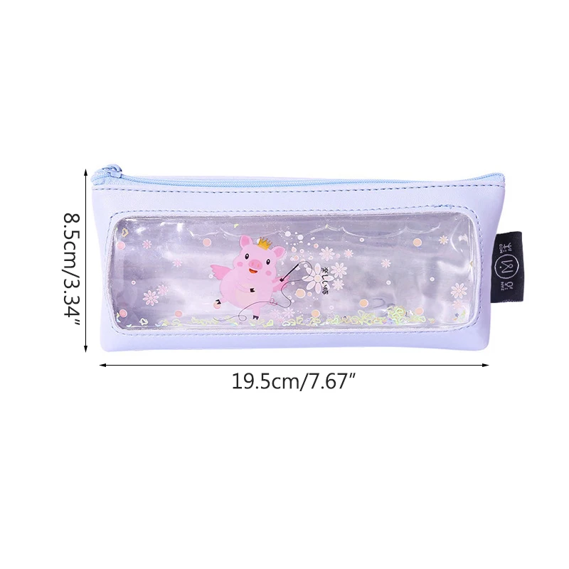 Кожаный Простой маленький свежий студенческий Большой Вместительный чехол для