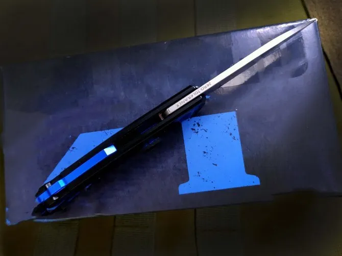 Складной нож ZT0235 D2 ручка из углеродного волокна карманный для повседневного