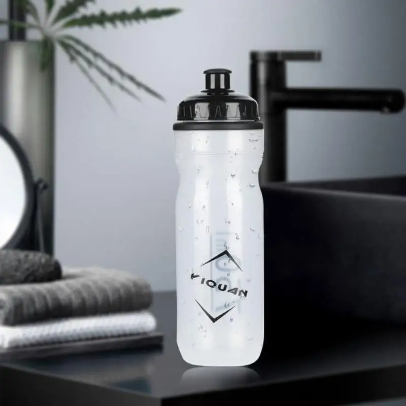 Спортивная бутылка для воды горного велосипеда фитнеса на открытом воздухе