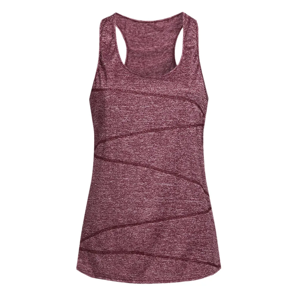 Футболка для спортзала или йоги без рукавов дизайнерская Спортивная одежда