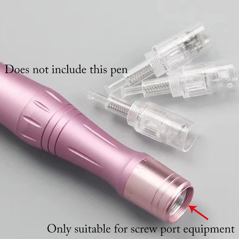 10/20/50 шт винт картридж Замена для Microneedling пера микро иглы 9 pin/12 контактный/36