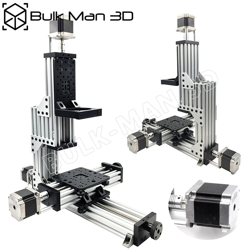 MiniMill станок с ЧПУ механический комплект 3 оси Настольный MiniMill CNC Комплект с 175 унций* в Nema 23 шаговые двигатели
