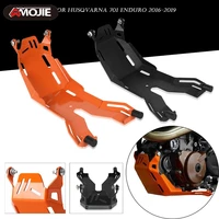 front spoiler engine housing protection for husqvarna 701 enduro 2016 2017 2018 2019 motorcycle skid plate belly pan protector
