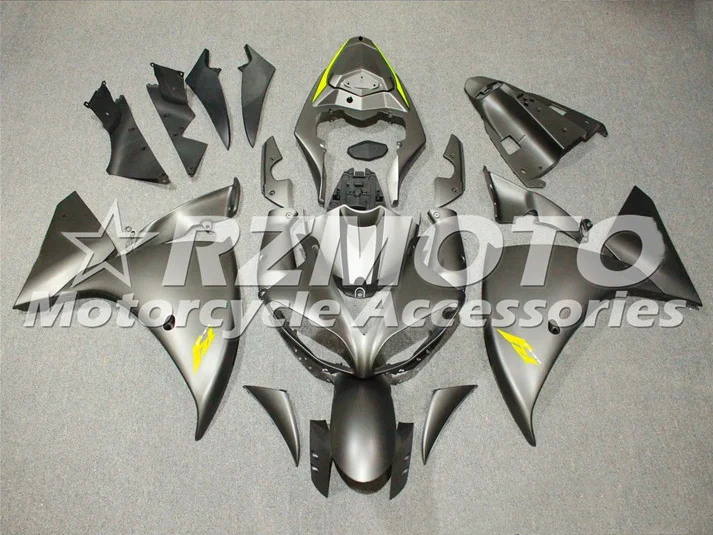 

New ABS Motorcycle Fairing kit Fit For YAMAHA YZF R1 2009 2010 2011 2012 YZF-R1 YZF 1000R Bodywork Set Custom Gray
