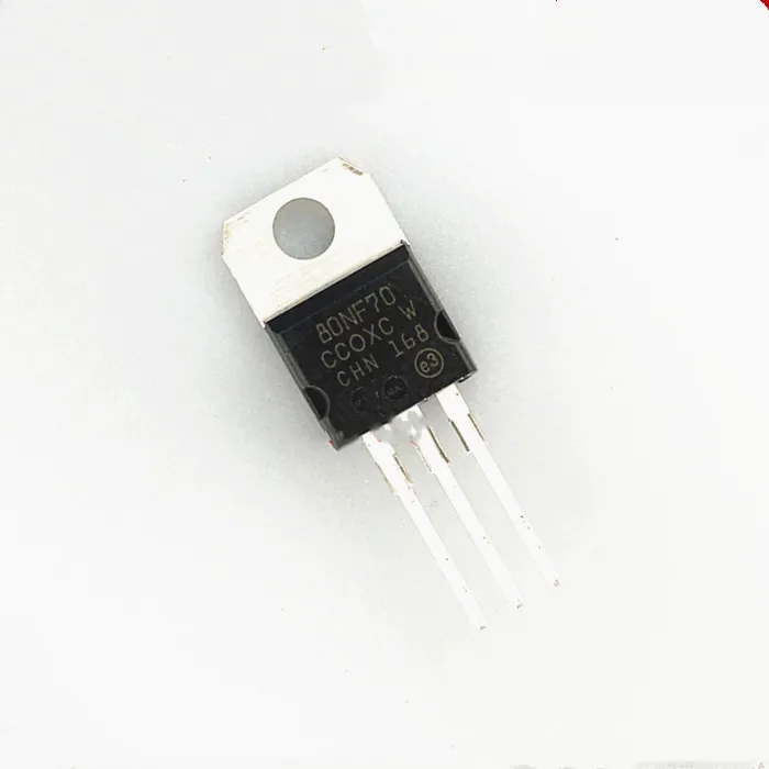 10 шт./лот STP80NF70 80NF70 TO-220 МОП-трубка 80A 70 в N-канальный транзистор наличии |