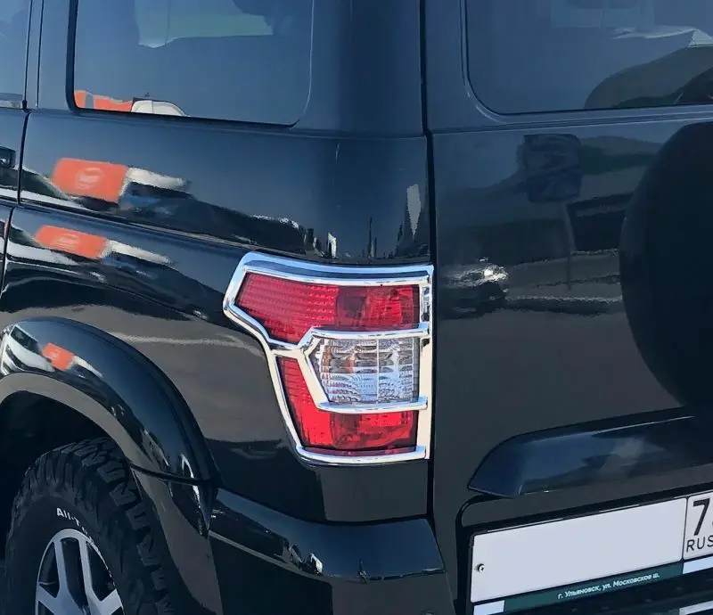 Накладка заднего фонаря УАЗ Патриот 3163 Хром с 2015г. | Автомобили и мотоциклы