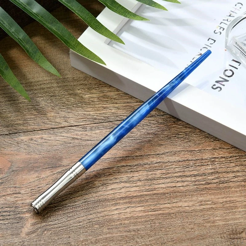 Starry Sky English Oblique Calligraphy Dip Pen Nib Holder Handwriting Fountain PXPA |