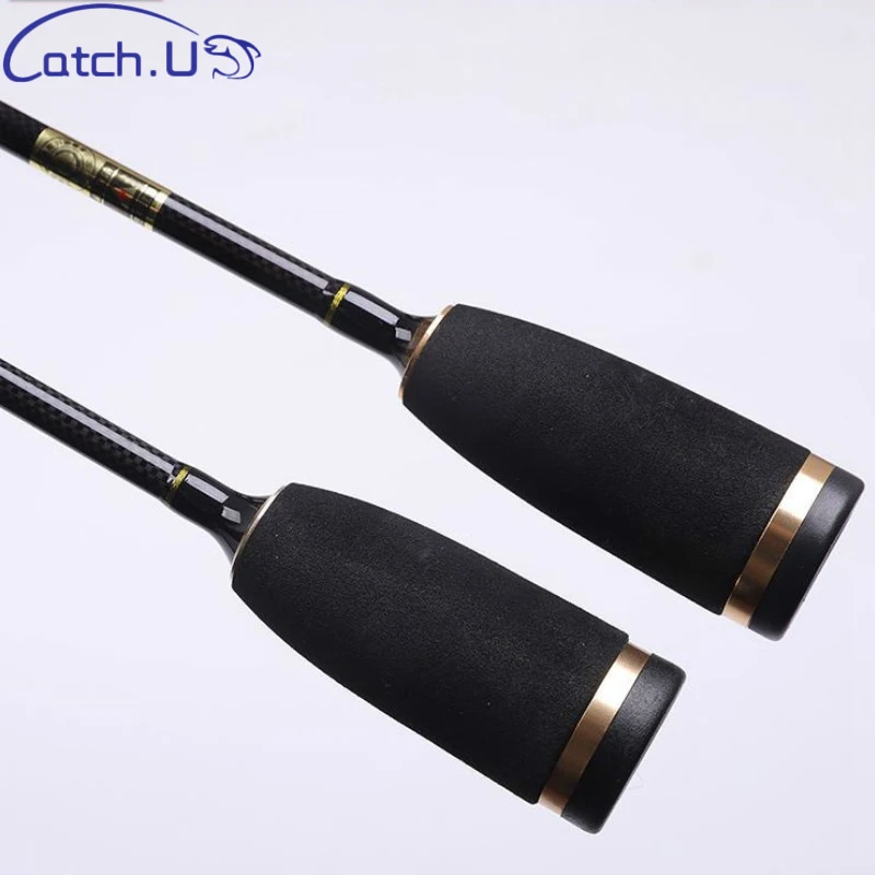 Удилище для спиннинга из углеродного волокна 1 8 м двухсекционное